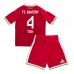 Maillot de foot Bayern Munich Jonathan Tah #4 Domicile vêtements enfant 2026-27 Manches Courtes (+ pantalon court)